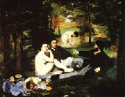 Edouard Manet dejeuner sur l'herbe(the Picnic oil painting